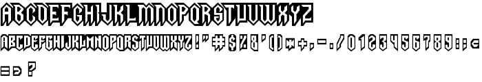 Gargoyles font