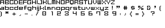 GAU_font_cube_R font