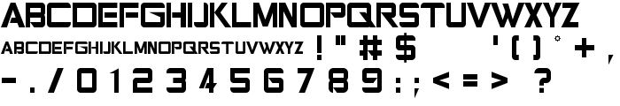 Gears of Peace font