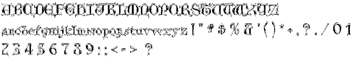 Generic Uncials 'Snowcapped' font