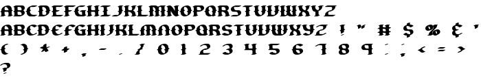 Gesture BRK font