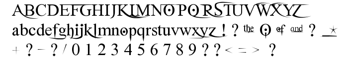 Ghost Theory 2 font