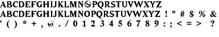 Ghostbusters font