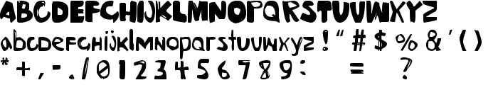 The-Hungry-Ghost font