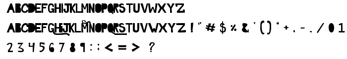 GhostTown font