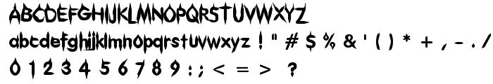 Gibberish font