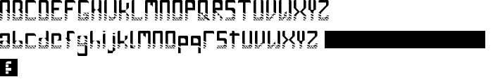 Gile lu Ndro. Regular font