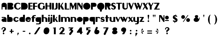 Gilgongo Mutombo font