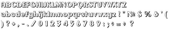 Gilgongo Ombre font