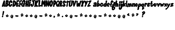 GlooGun font