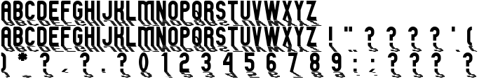 GM Exp Shadow font