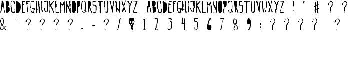 gogozombie font