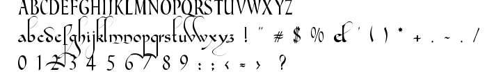 Gondola SD - Swash font