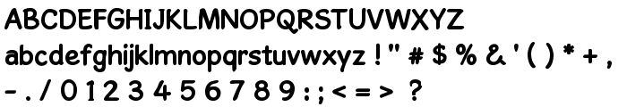 GosmickSansBold font