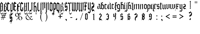 Gothferatu font