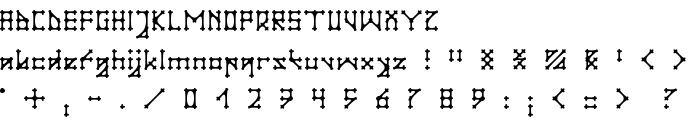 Gotika Apvalus font