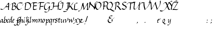 Gourdie Cursive font