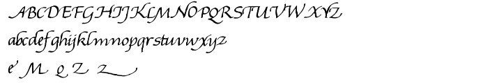 Gourdie Handwriting font