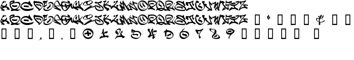 GRAFFPITY font