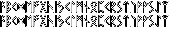 Graip Runic font