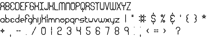 Granular BRK font