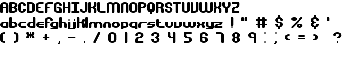 Gravitate BRK font