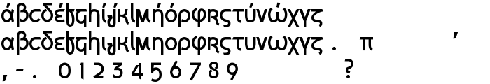 Grecian Formula font