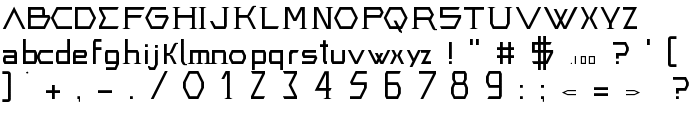 Greek Regular font