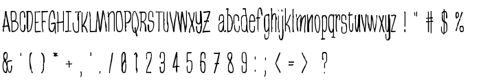 greenbeans Thin font