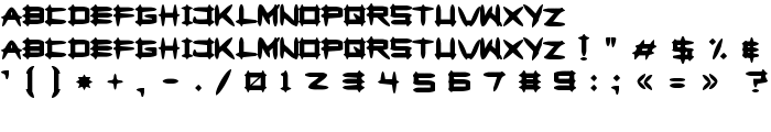 Greghor II font