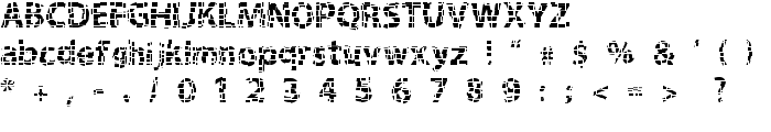 Gridshift font