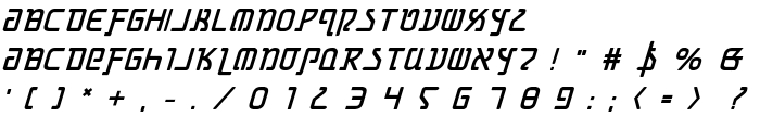 Grimlord Bold Italic font