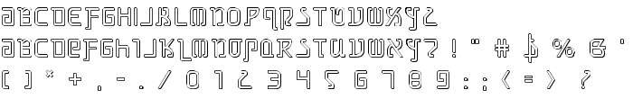 Grimlord Shadow font