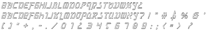 Grimlord Shadow Italic font