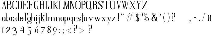 Gris Condensed Regular font