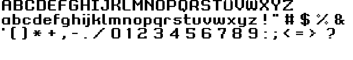 Grixel Kyrou 9 Regular Bold Xtnd font