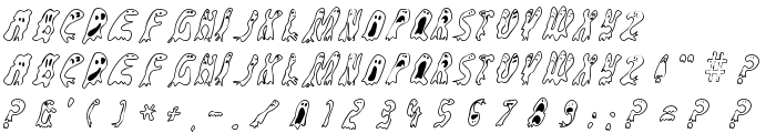 GroovyGhosties-Regular font