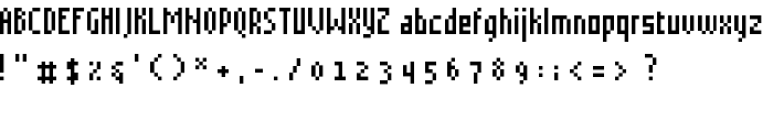 Grudblitter font