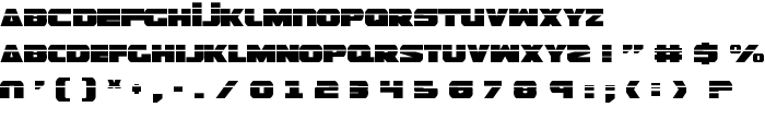 Guardian Laser font