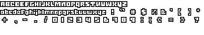 Gubblebum Blocky font