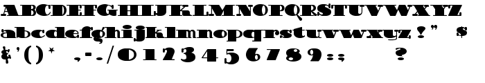 GuinnessExtraStout font