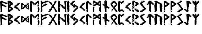 Gunfjaun Runic font