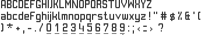 GVB Bus Pid Regular font