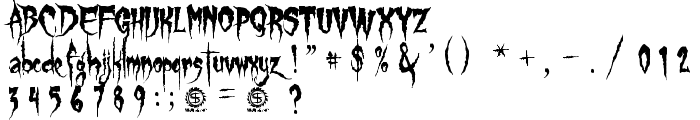 Gypsy Curse font