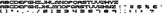 Gyrose BRK font