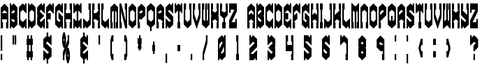 Gyrose Squeeze BRK font