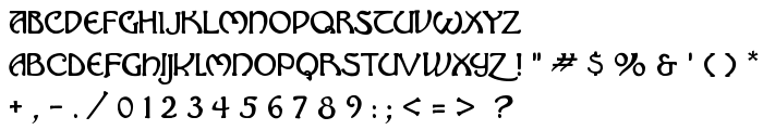 Hadley font