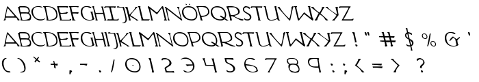 Hadriatic Leftalic font