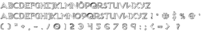 Hadriatic Shadow font