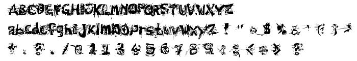 HAIROFTH font